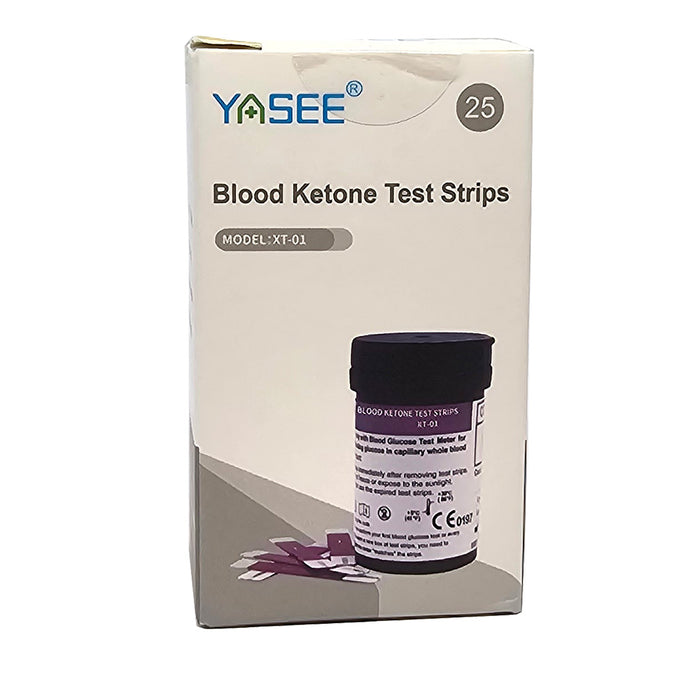 Ketone Blood Tester Strips Yasee KT-01 | 75/strips