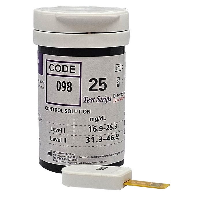 Ketone Blood Tester Strips Yasee KT-01 | 75/strips