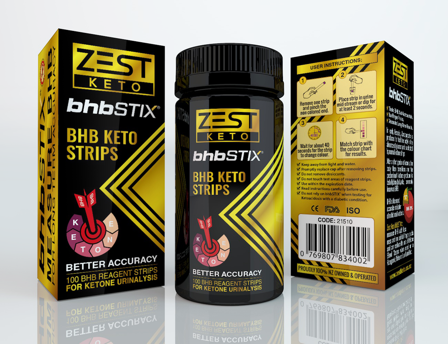 Keto Strips | bhbSTIX® Ketone BHB Test Strips